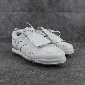 Etonic Shoes Womens 6 Golf Athletic Classic Cleats Leather Fringe Oxford Vintage